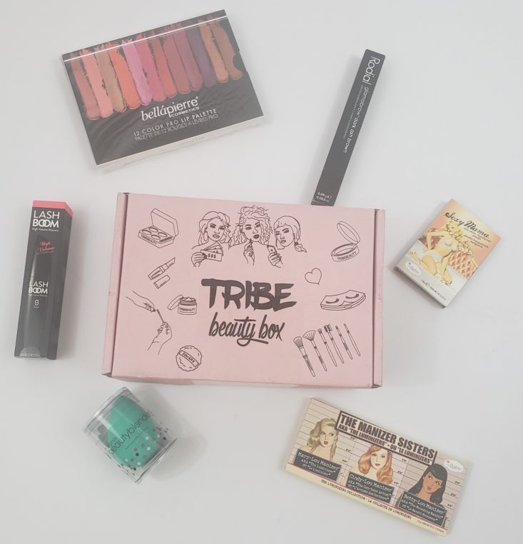 Tribe Beauty Box April 2019 - All Contents 1
