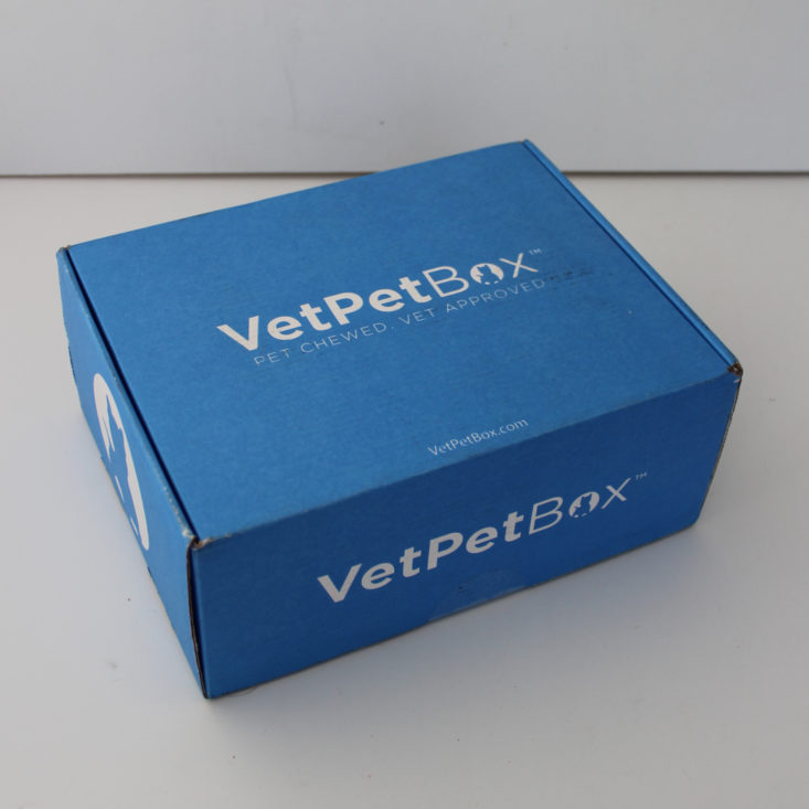 Vet Pet Box Dog Review April 2019 - Box Closed Top