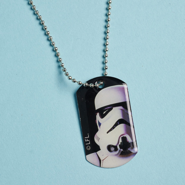 ZBox March 2019 star wars dogtag