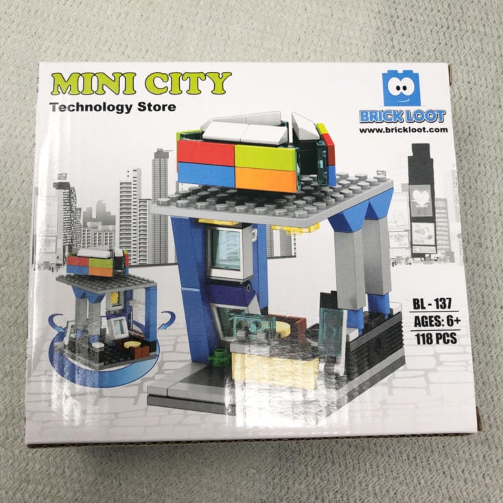 12 - Brick Loot April 2019 - Exclusive! Mini City Technology Store
