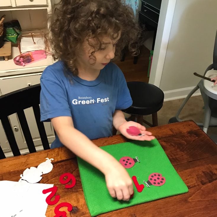 two pink balloons tot box review 2019 ladybug counting practice