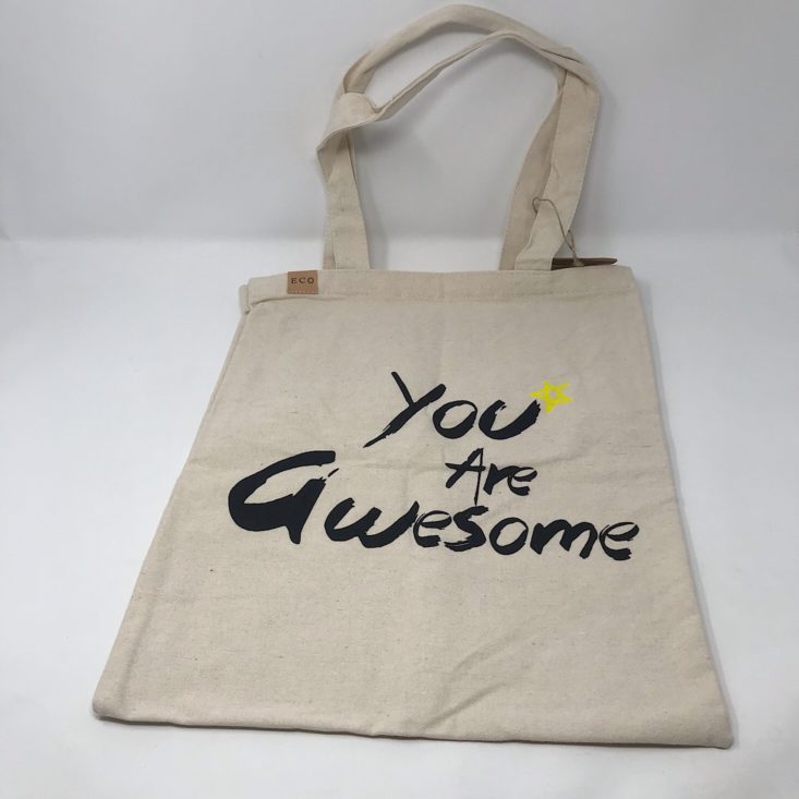 my fashion crate styling subscription review may 2019 totebag