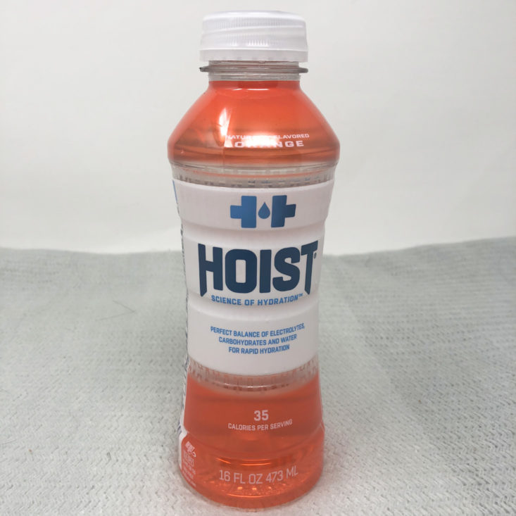 BuffBoxx Fitness Subscription Review April 2019 - Hoist Hydration Beverag (Orange) 2