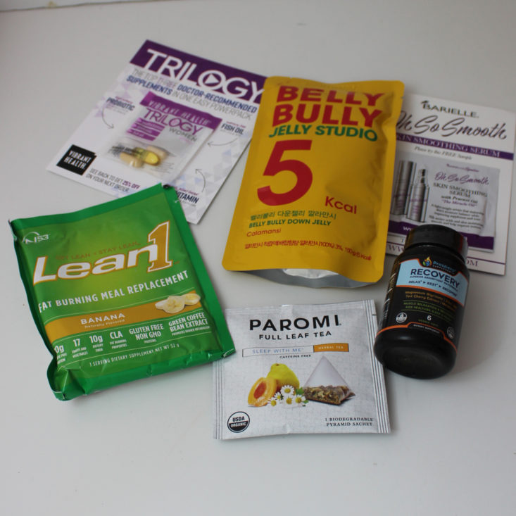 Bulu Box Weight Loss May 2019 - All Products Group Shot Top