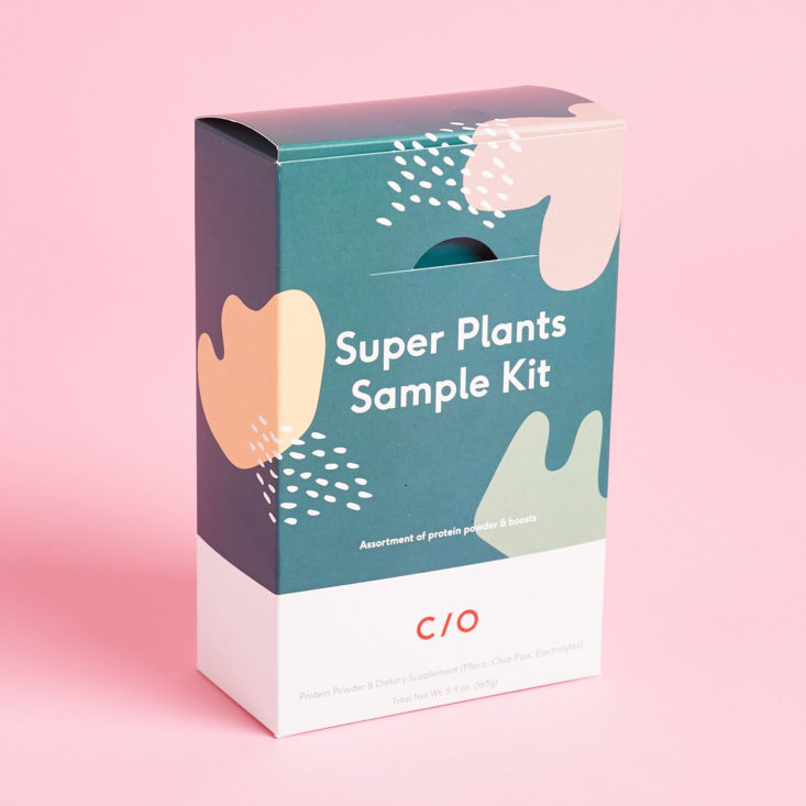 Care Of Protein Powder May 2019 sample kit super plants