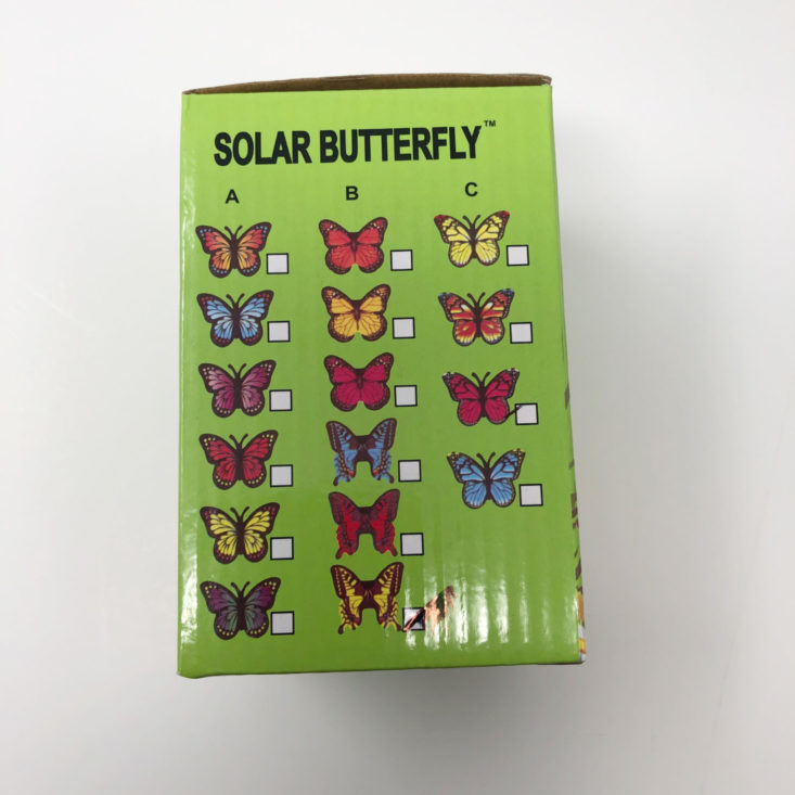 Coffee and a Classic Subscription Box Review April 2019 - Solar Garden Butterfly (Color May Vary) 2 Top