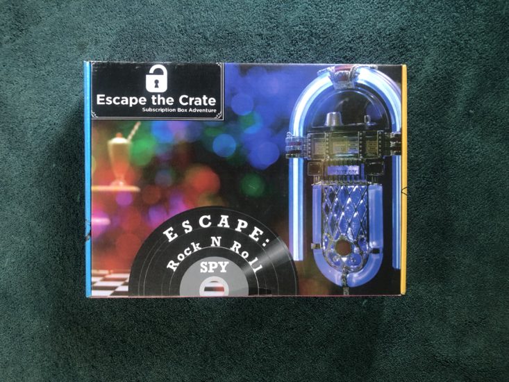 escape the crate rock n roll spy box review may 2019