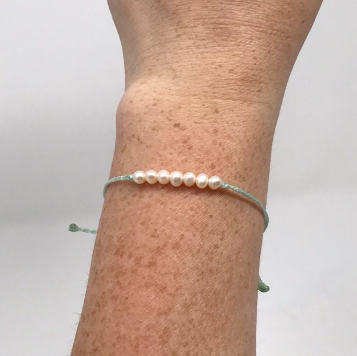 pura vida bracelets club may 2019 review pearl beads