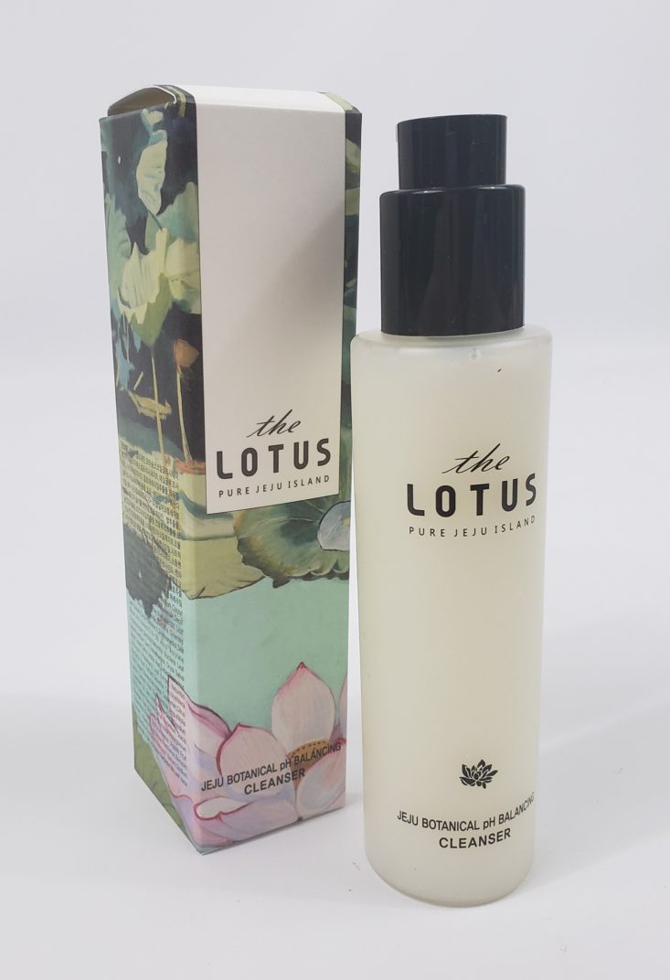 Facetory Lux Plus Box April 2019 - The Lotus Jeju Botanical pH Balancing Cleanser 2