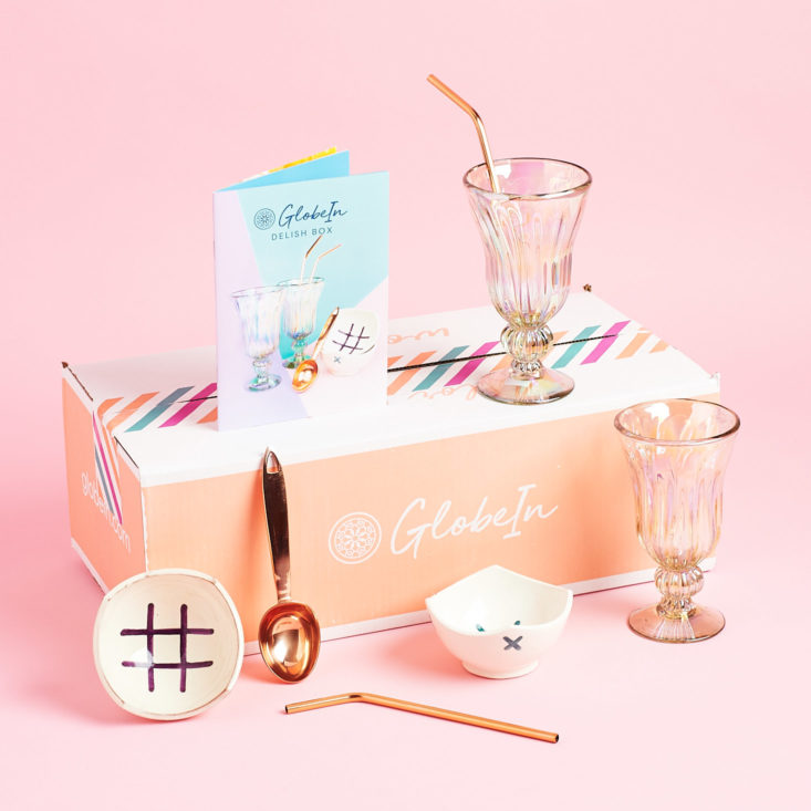 GlobeIn Delish April 2019 review all contents