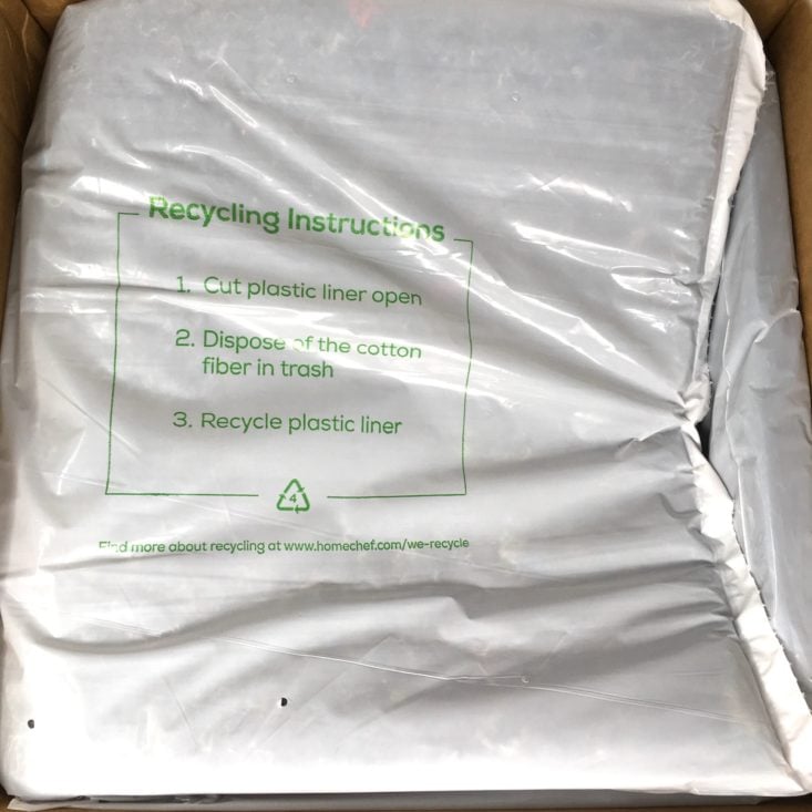 Home Chef Subscription Box Review May 2019 - INSULATION