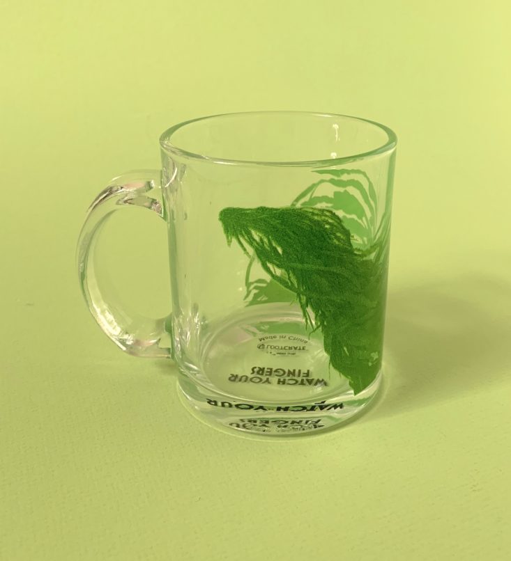 J.K. Rowling’s Wizarding World Crate March 2019 - Kelpie Tempered Glass Mug Side View 2