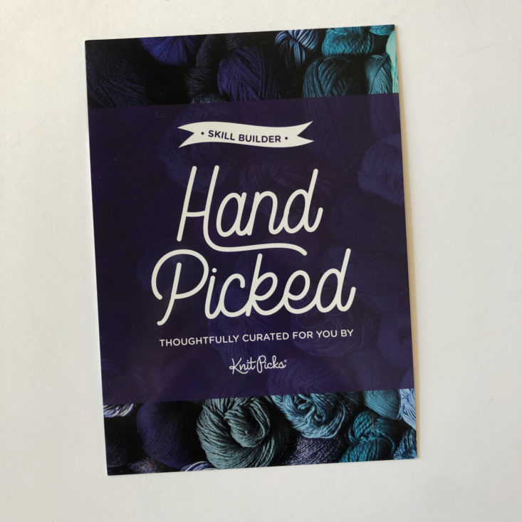 Knit Picks Yarn April 2019 - Card Front 1