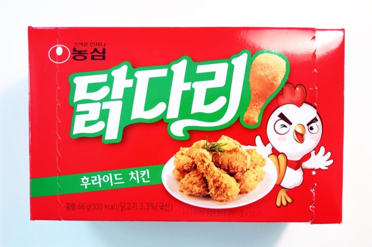 Korean Snacks Box 2019 - Dalkdari Chicken Snack Box Front