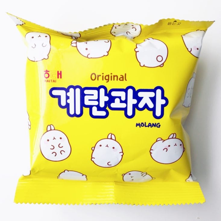 Korean Snacks Box April 2019 - Egg Biscuit Bag