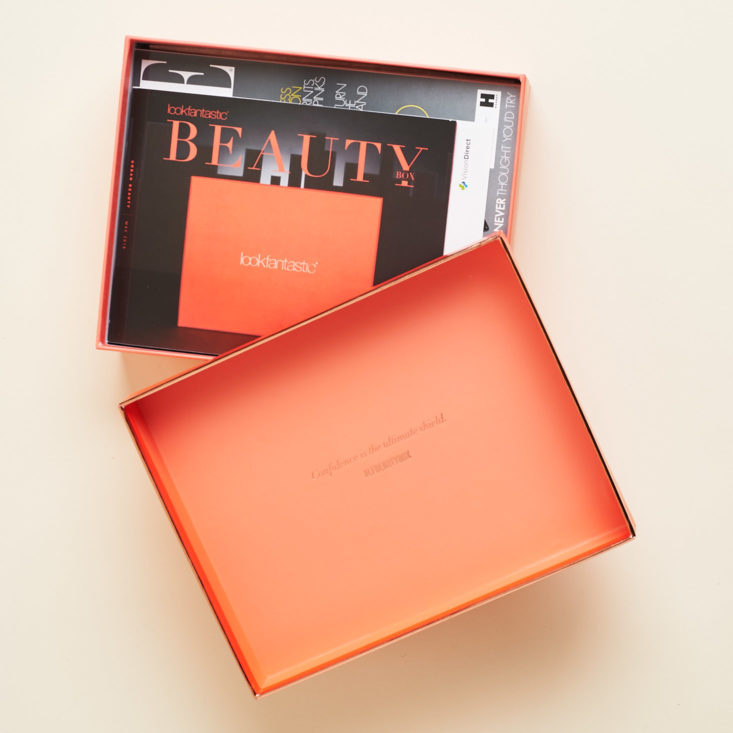 Look Fantastic May 2019 beauty box review open