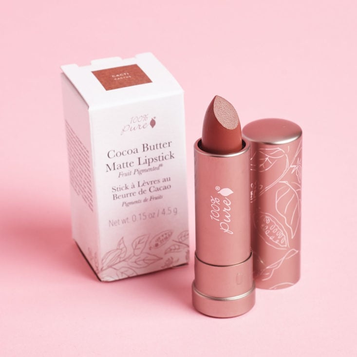 Love Goodly April May 2019 review lipstick with box