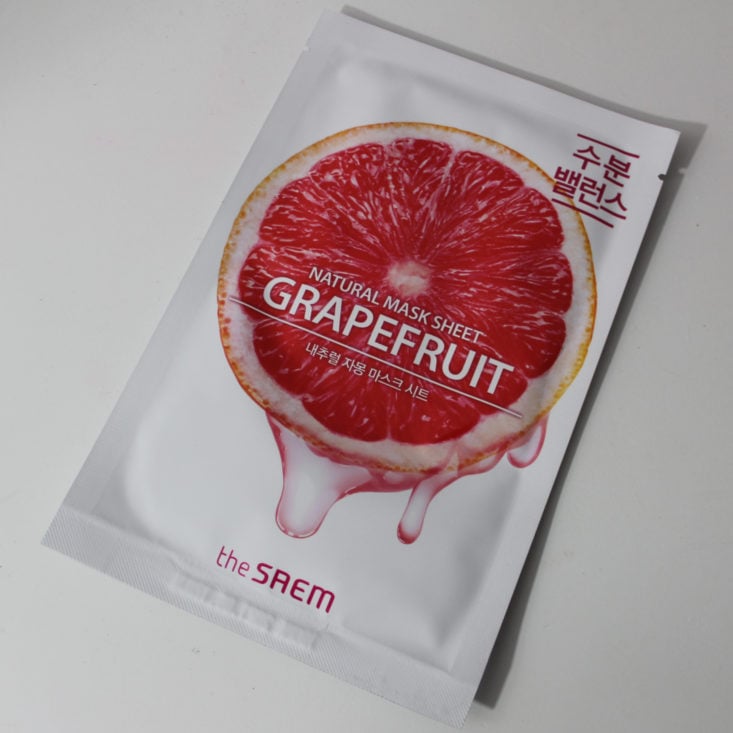 Mask Maven April 2019 - Grapefruit Top