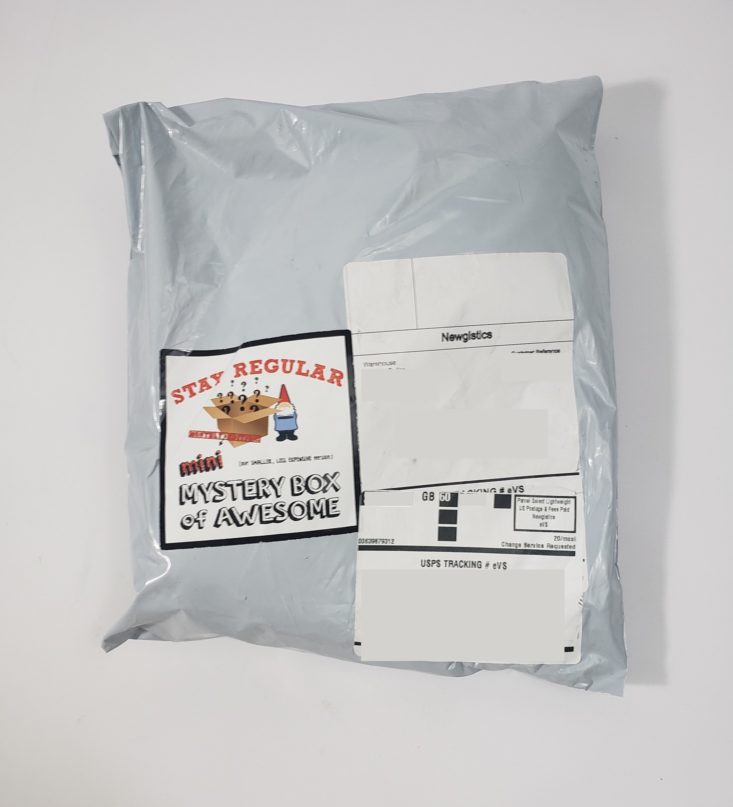 Mini Mystery Box by Jamminbutter Review April 2019 - Pouch Closed Top