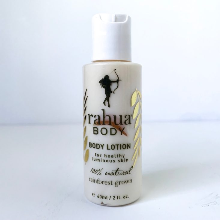 Naturisimo Blooming Gorgeous Discovery Box Review - Rahua Body Lotion Front