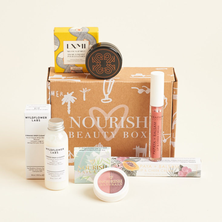 Nourish Beauty Box May 2019 beauty box review all contents