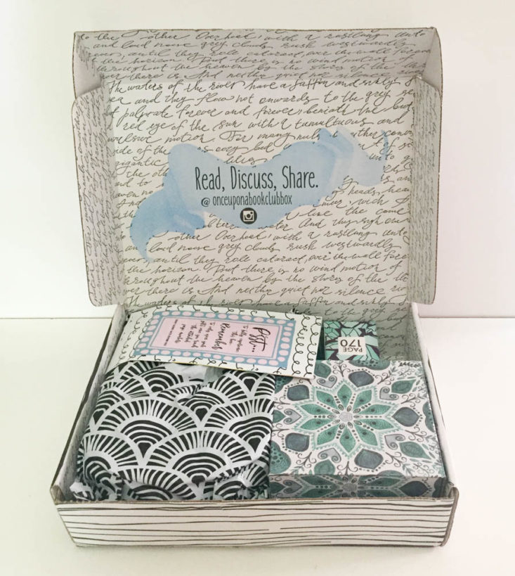 Once Upon A Book Club April 2019 - Box Inside