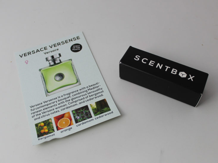 Scent Box May 2019 - All Content Top