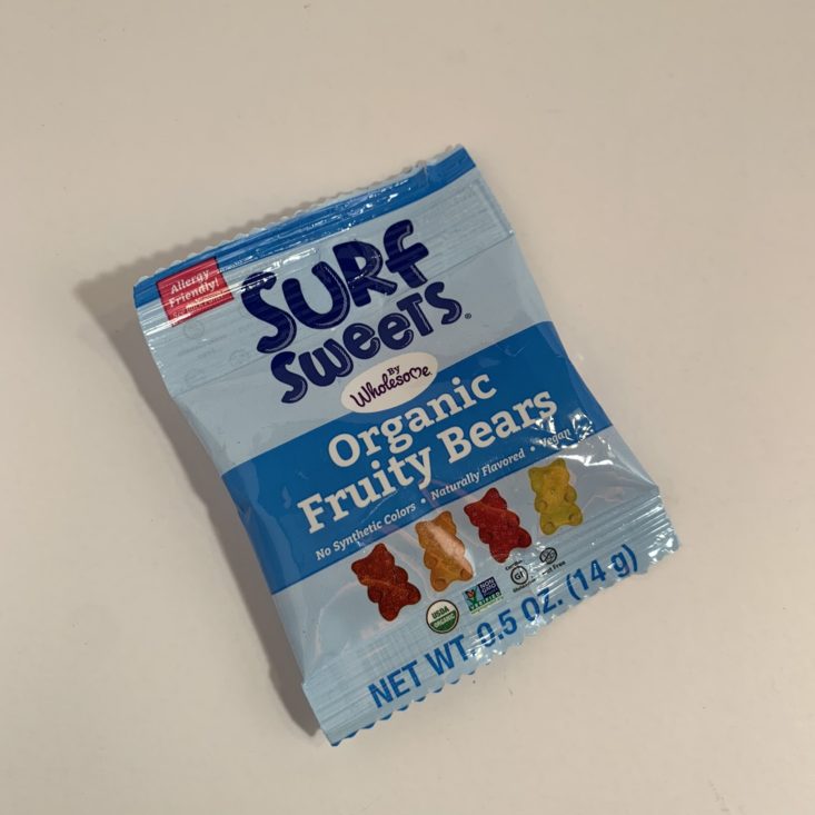 SnackSack Gluten Free April 2019 - Fruity Bears Front