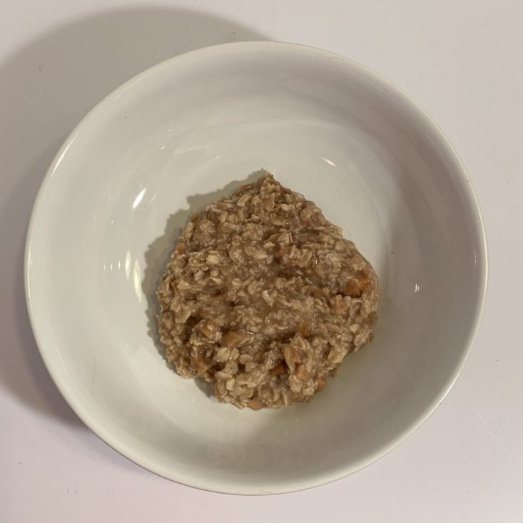 SnackSack Gluten Free April 2019 - Oatmeal Plated