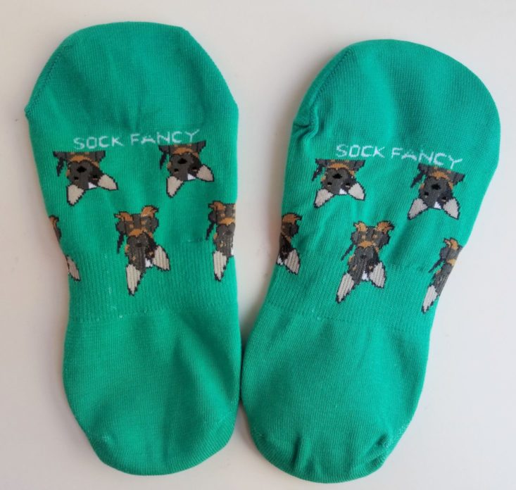 Sock Fancy Women's May 2019 dog socks bottom