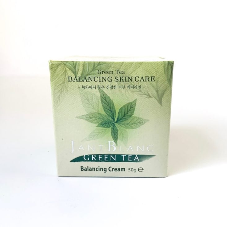 Sooni Pouch May 2019 - Jant Blanc Balancing Skin Green Tea Cream 1
