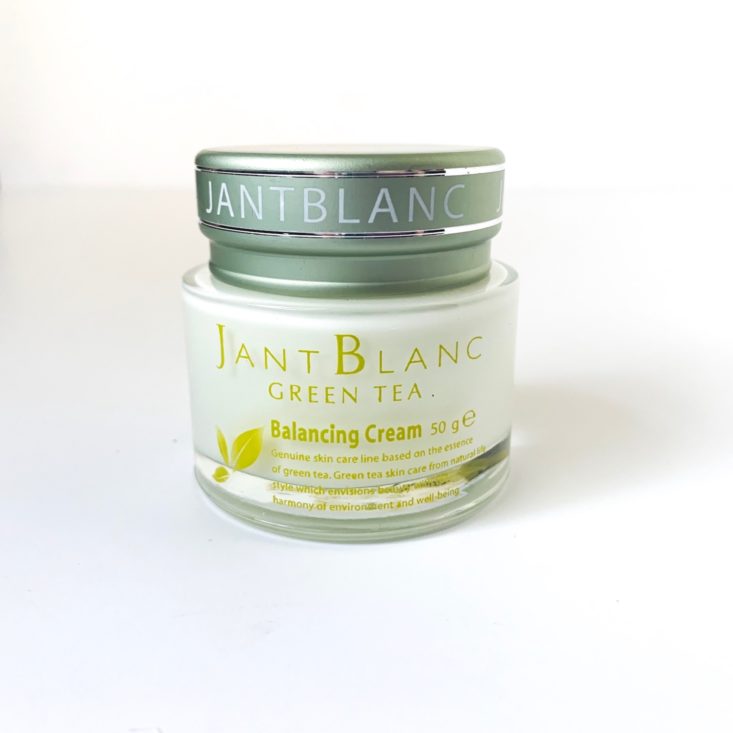 Sooni Pouch May 2019 - Jant Blanc Balancing Skin Green Tea Cream 2