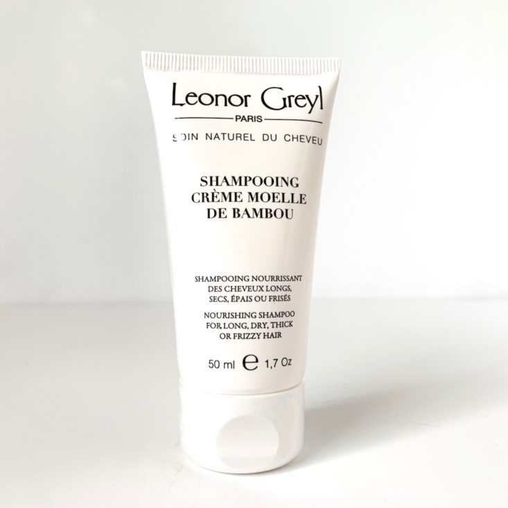 The Beauty Report Stop The Clock Box Review - Leonor Greyl Bamboo Shampoo Front