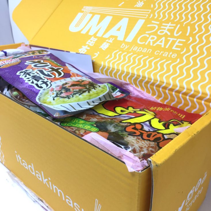 Umai Crate May 2019 - OPEN BOX Top