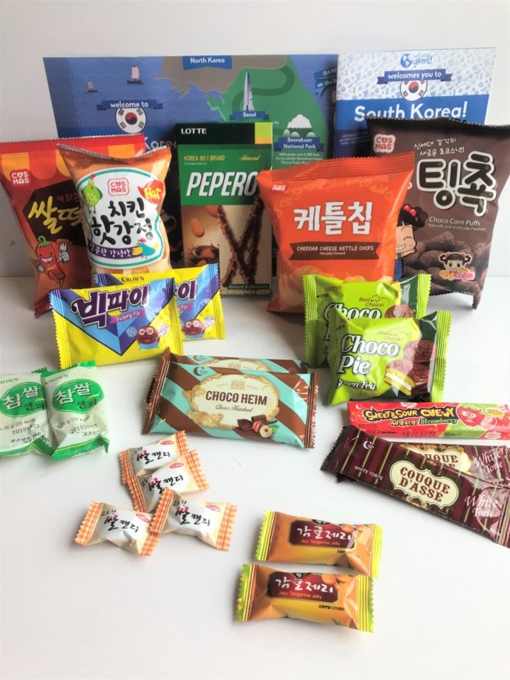Universal Yums “South Korea” May 2019 - All Product Front