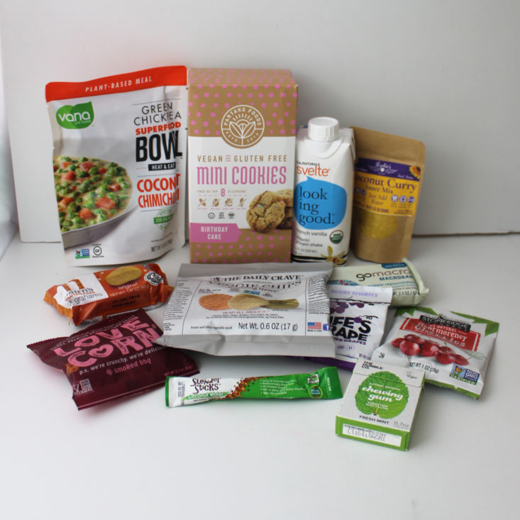 Vegan Cuts Snack May 2019 - Review Front