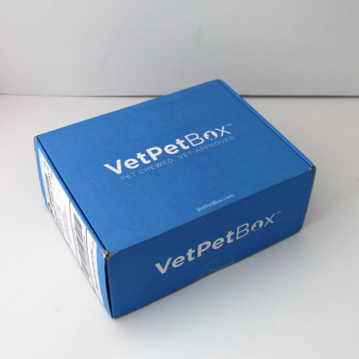Vet Pet Box Cat Version Review May 2019 - Box Closed Top