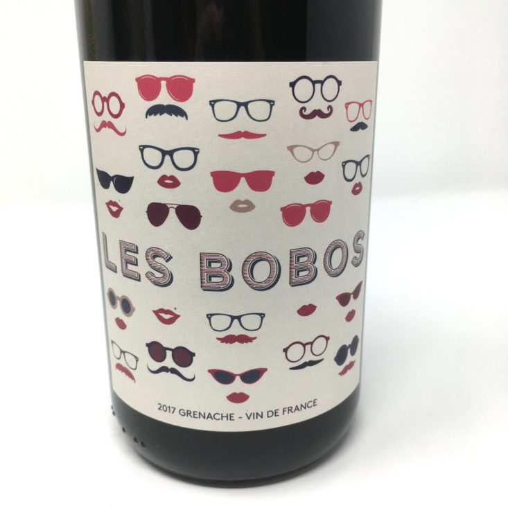 Winc Wine of the Month Review April 2019 - LES BOBOS FRONT