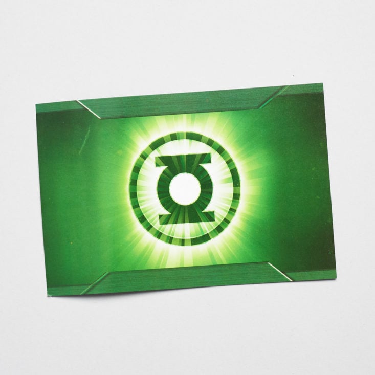 Worlds Finest Collection Green Lantern May 2019 review card