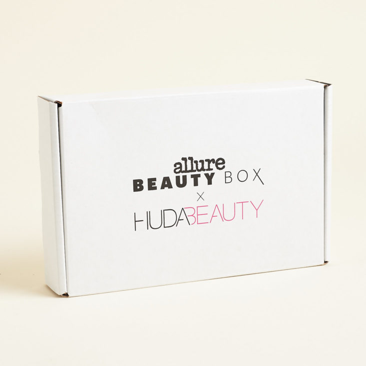 Allure X Huda Beauty July 2019 beauty subscription box review