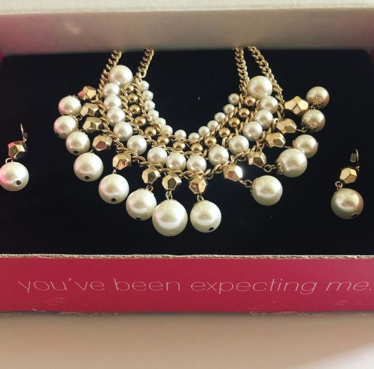 Bezel Box Mini June 2019 - Full Jewelry Set in Box w Youve Been Expecting Me