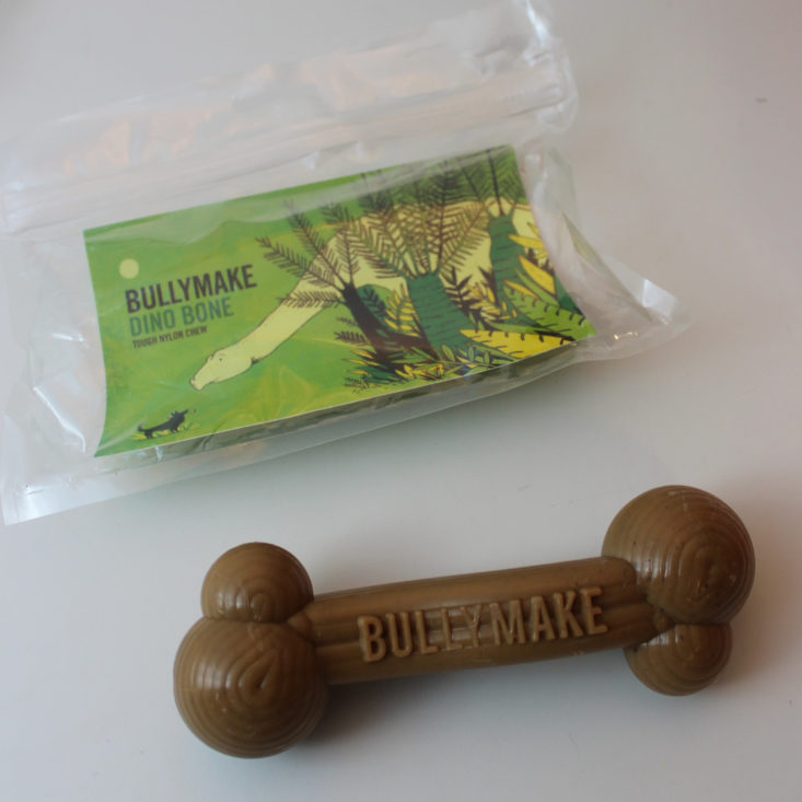Bullymake Box June 2019 - Nylon Dinosaur Bone by Bullymake