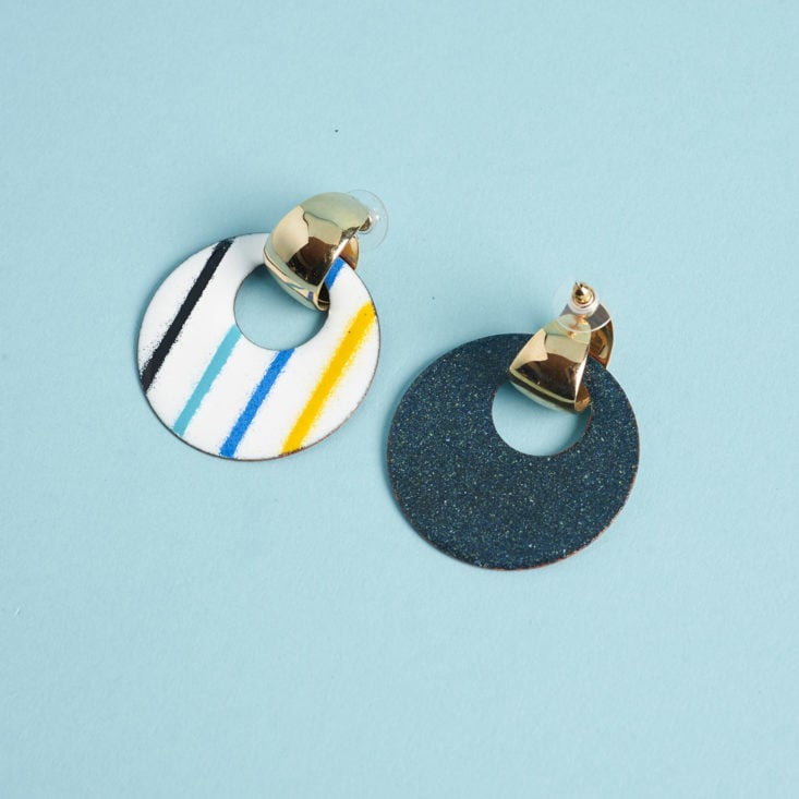 CHC Vintage April 2019 metal earrings