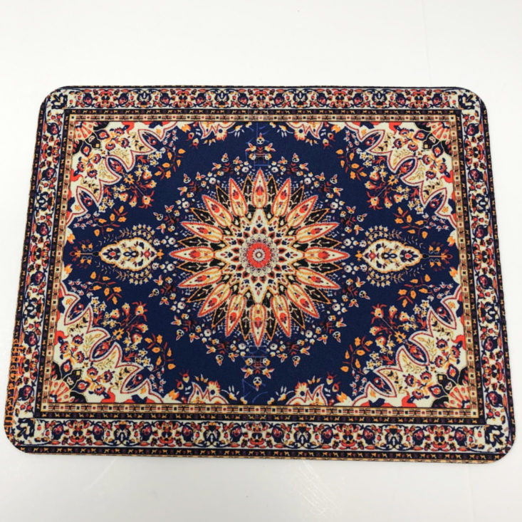 Coffee and a Classic Subscription Box Review May 2019 – Flying Carpet Mouse Pad 1 Front Top
