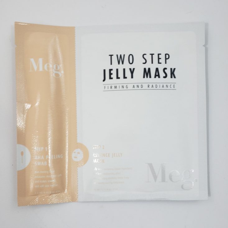 Facetory Lux Plus Review Summer 2019 - Meg Two Step Jelly Mask Firming + Radiance 1 Top