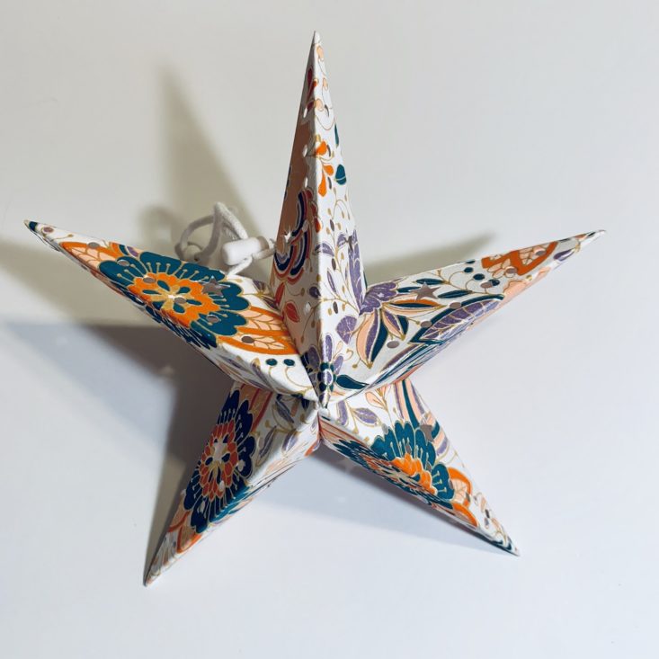 Faithbox “Resilience” Review May 2019 - Acacia Creations 8” Recycled Paper Star Lantern 3 Top