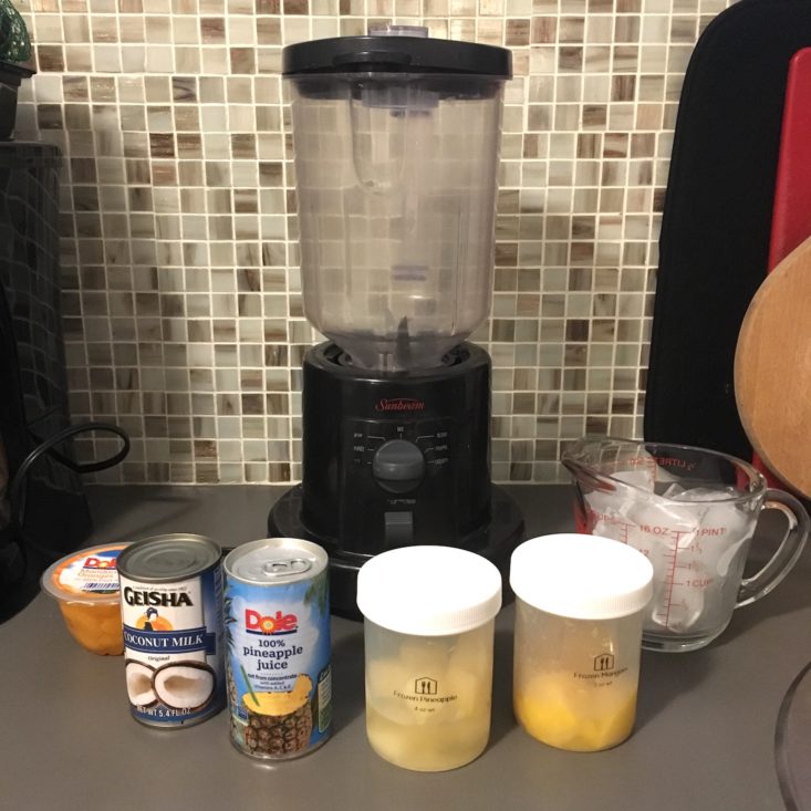 Home Chef Subscription Box Review June 2019 - SMOOTHIE LAYOUT