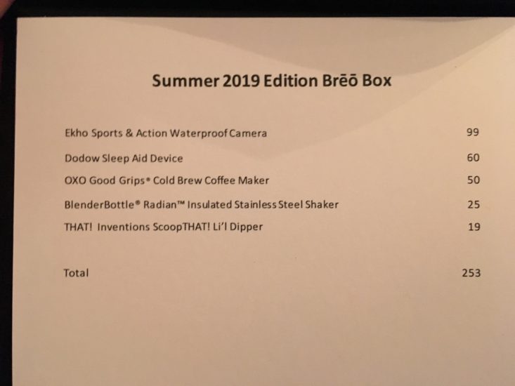 Breo Box Summer 2019 FULL Spoilers + Coupon! MSA