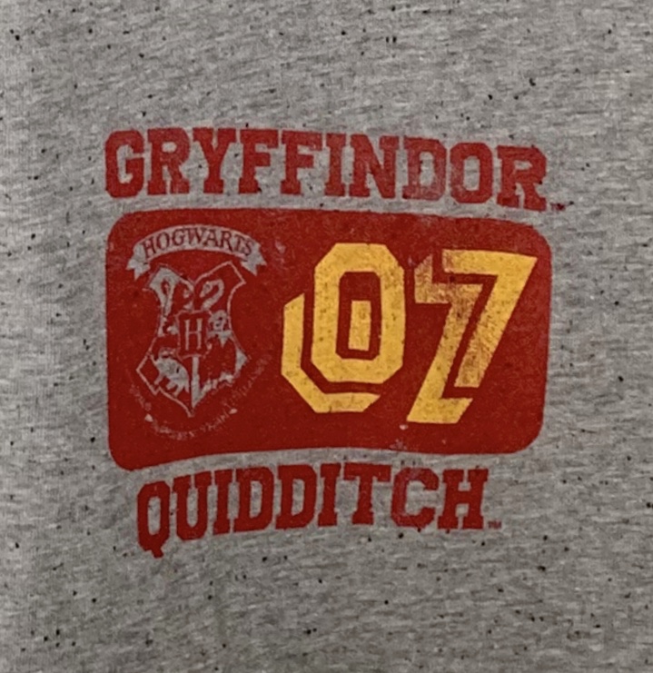 J.K. Rowling’s Wizarding World Crate May 2019 - Quidditch Tshirt Size Medium Close View