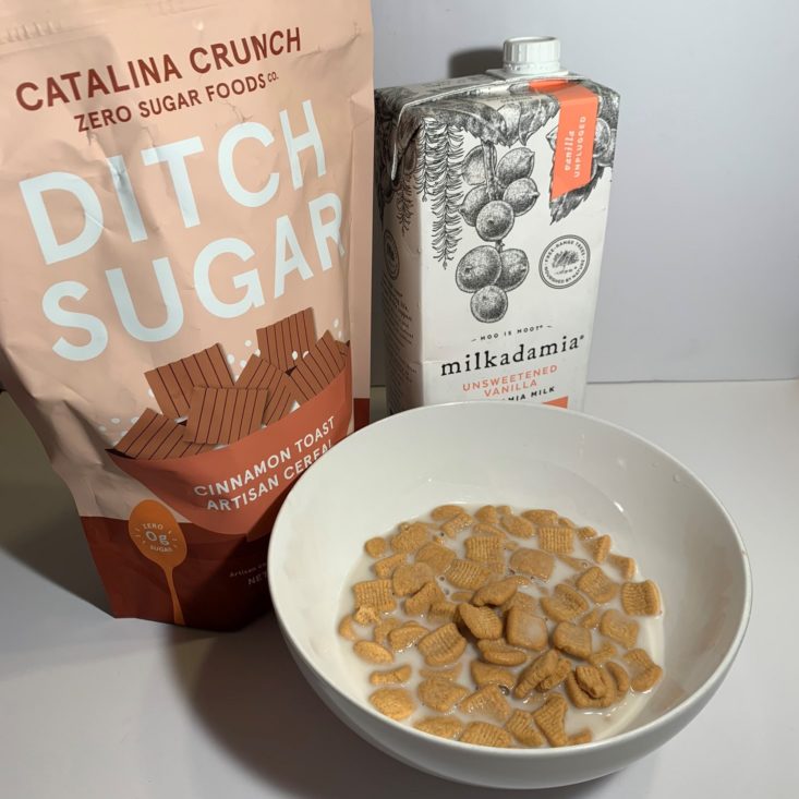 Keto Krate May 2019 - Catalina Crunch Cinnamon Toast Cereal, 9 oz Plated 2